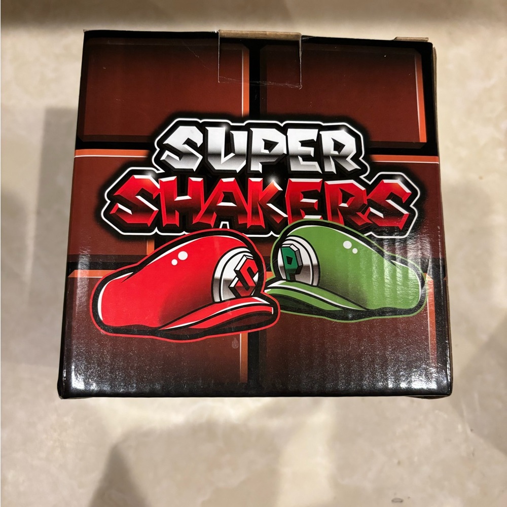 Mario Brothers Salt and Pepper Shakers